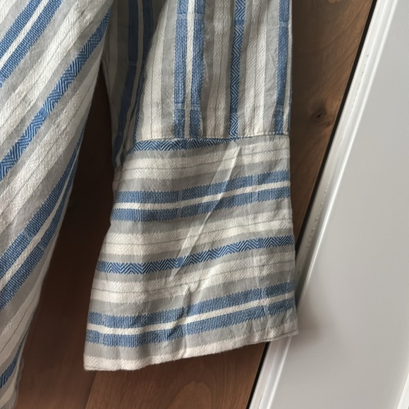 Caffe Marrakesh Button Down Shirt Blouse Womens plus Sz 1X Cotton Coastal Beach - Picture 4 of 8